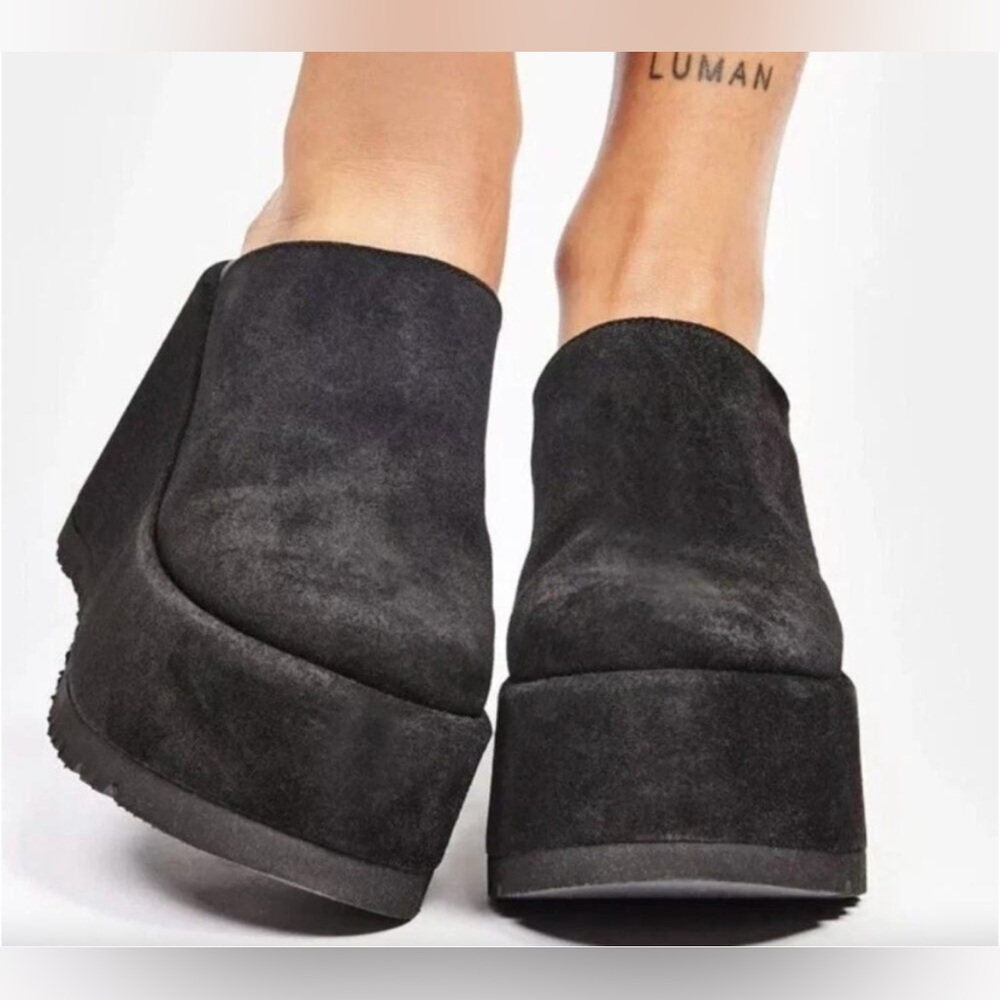 Free People Avery Closed Toe Platform Mules